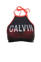 horný diel bikín Calvin Klein Swimwear 	čierna	